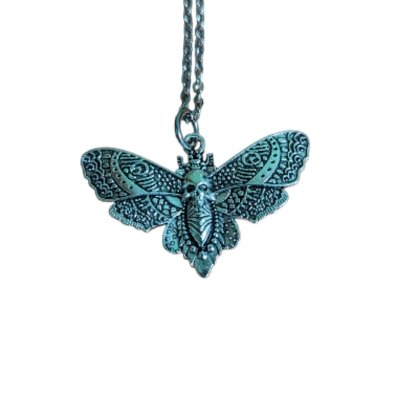 Deathshead Moth Pendant - Picture 1 of 3